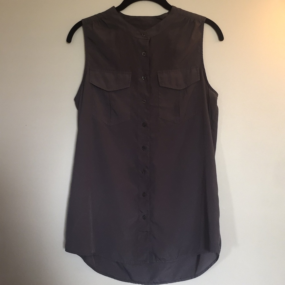 J. Crew gray tank